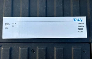 Tally Black Fabric Ribbon Cartridge 062471 Genuine New Sealed - Picture 1 of 1