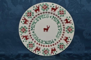 Emma Bridgewater - Piatto 22 cm - Club da collezione per torte e renne tritate (#S2) - Foto 1 di 4