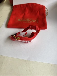 Rainbow High Mini Zubehör Studio rot Glitzer Bauchtasche Staubbeutel für Puppe N - Bild 1 von 9