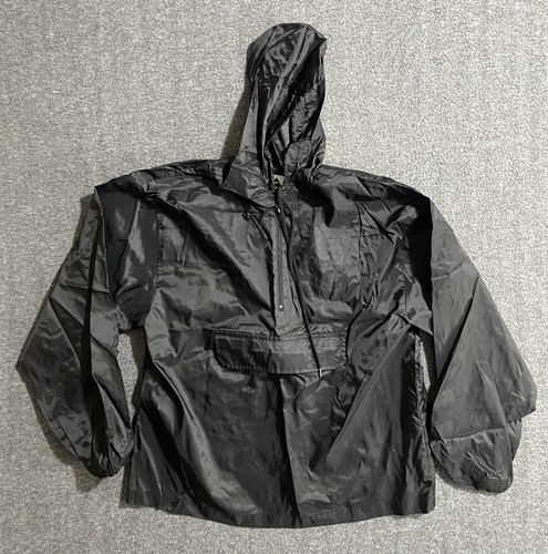 VETEMENTS Augusta Sportswear Giacca Leggera con Cappuccio In Tasca Nera Taglia S Adulto