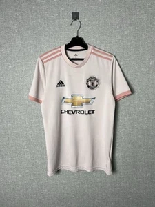 Adidas Manchester United Away Jersey 2018/19 Chevrolet Logo Football Shirt - Picture 1 of 18
