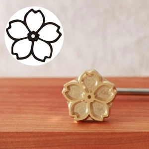 KUNNKENN Sakura Cherry Blossom Branding Iron Original Design   Stainless Steel - Picture 1 of 3