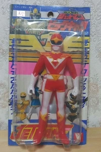 Chojin Sentai Jetman Soft Vinyl Red Hawk BANDAI Zord Toy - Picture 1 of 1