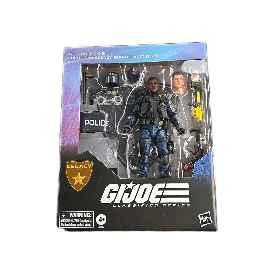 GI Joe Classified Legacy Collection Action Joe POLICE Emergency Service Unit ESU - Image 1 of 1