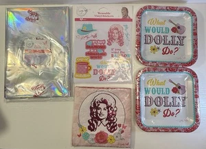Dolly Parton “What Would Dolly Do?” Party Pack New - Picture 1 of 8