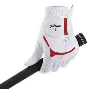Titleist JAPAN Golf Glove Super Grip for Left hand TG39 White Red New! - Picture 1 of 3