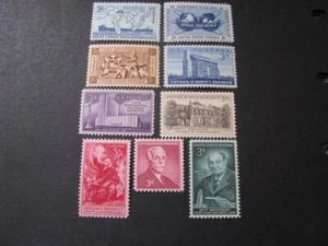 USA Briefmarken 9 verschiedene Briefmarken von 1955-1956 ungebraucht Lot 16A.. - Bild 1 von 7