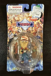 Capcom vs Snk : King of Fighters Terry 3D 2 -3 Action Figure Key Chain - Picture 1 of 8