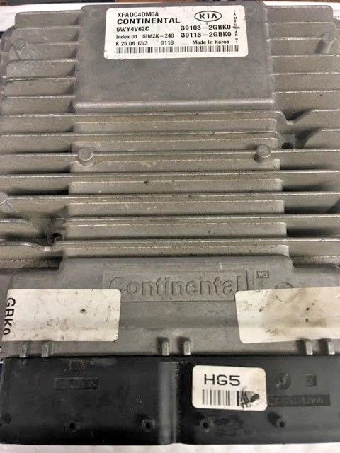 Ordenador ecu ecm 39103-2GBK0 Kia Sorento 2014-2015 Foto 1 de 1