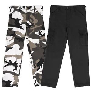 Kids Type BDU Pants - Childs Camouflage Uniform Army Pants - Picture 1 of 10