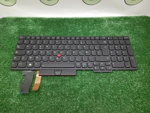 New Genuine Lenovo ThinkPad T15 P15s Gen 1 Gen 2 FR Backlit Keyboard 5N20V78009 - Picture 1 of 4