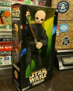 NEW Star Wars Barquin D'an Cantina Band Member Action Figure 1998 Kenner FREE sH - Picture 1 of 3