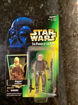 De colección Star Wars Power of the Force Dengar con rifle bláster Foto 1 de 2