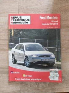 REVUE TECHNIQUE FORD MONDEO 2 2.0 Di  90 115 diesel ambiente ghia trend dp 2000  - Picture 1 of 14