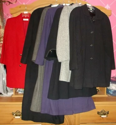 Женское зимнее пальто длинное или короткое шерстяное 7 пальто СНЕЖНЫЙ ВЕТЕР размеры 5/6 8P 10 12 14 16 - Изображение 1 из 4