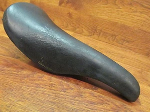 VERY RARE VINTAGE SELLE SAN MARCO GENUINE BLACK LEATHER CONCOR SUPERCORSA SADDLE - Picture 1 of 5