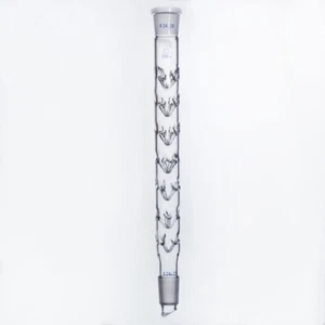 200/300 mm junta 14/23 19/26 24/29 columna de destilación de vidrio de borosilicato vigreux - Imagen 1 de 4