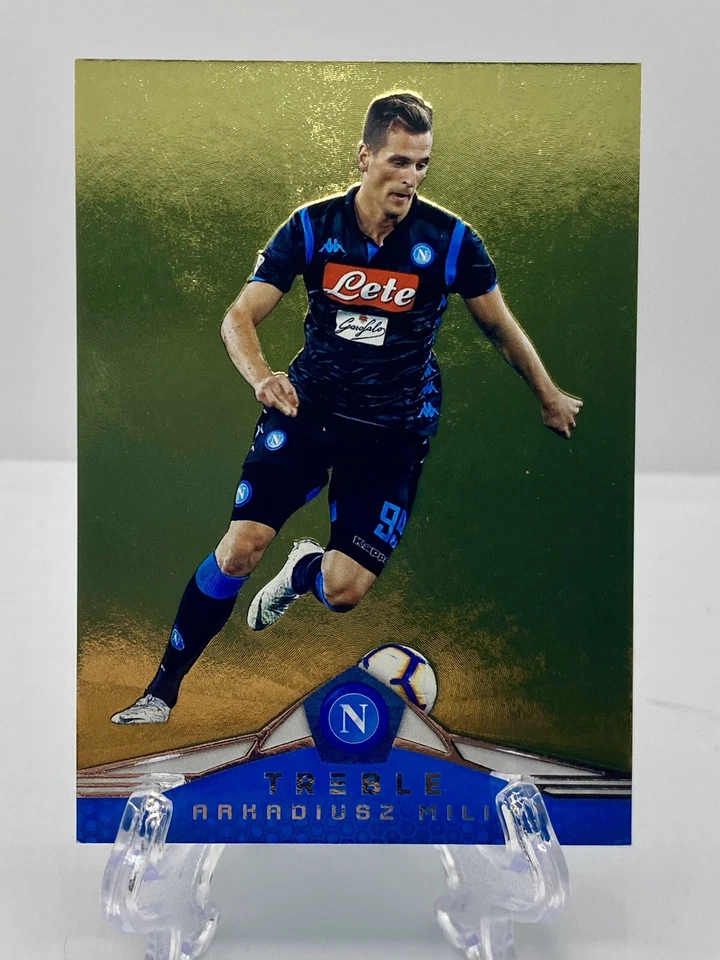 2018-19 Panini Treble Arkadiusz Milik Gold /25 #5 Napoli 🥇🔥 - Image 1 of 2