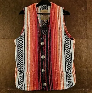 MONITALY Native Indian RRL Chimayo Pendleton Vest mens size L Japan JP!!!!!!!!!! - Picture 1 of 10
