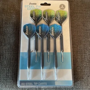 Franklin Sports Soft Tip Darts Set of 6 Pack 18 Gram Soft Tip Darts - New - Picture 1 of 3