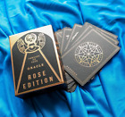 Threads of Fate ROSE EDITION Oracle Deck (55 cartes) avec guide feuille d'or rose
