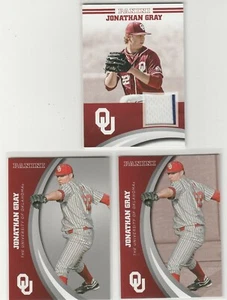 JONATHAN GRAU 2016 OKLAHOMA RAINBOW LOT (3) TRIKOT RELIKT PATCH MEMORABILIA - Bild 1 von 2