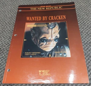 Star Wars - Wanted By Cracken - West End Games 40062 RPG - Imagen 1 de 4
