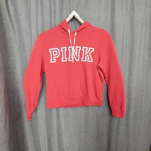 UNDERCOVER Felpa con cappuccio pullover leggera rosa Victoria Secret taglia L