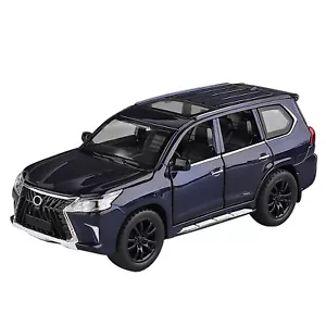 1/32 Doors&Rear Lid Openable Pull Back Diecast Model Toy Car Sound&Light Vehicle - Picture 1 of 4