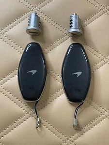 2 McLaren keys and lock SET Gray MSO Back Covers NEW Complete Set 315MHZ NON-US - Picture 1 of 4