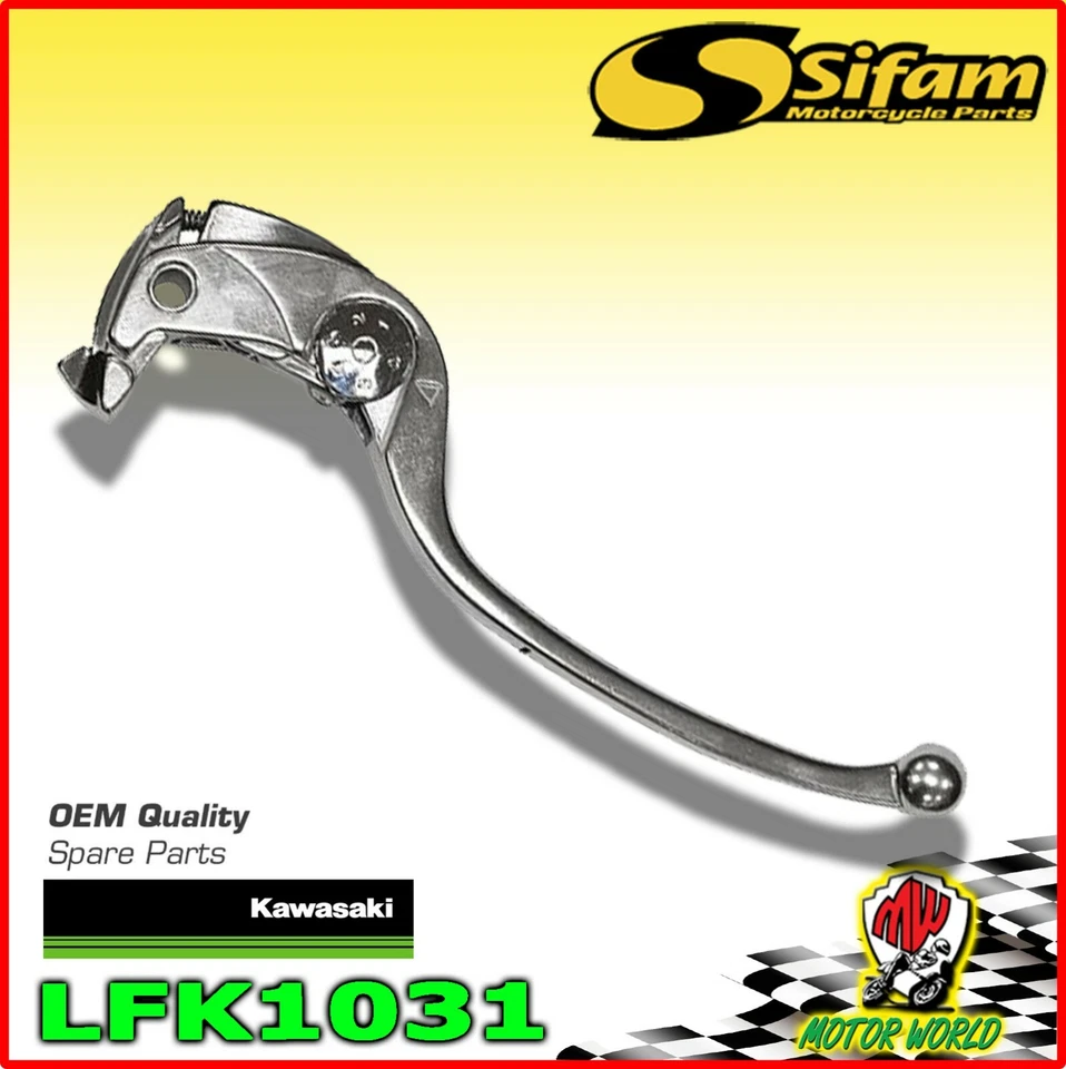 LEVA FRENO DESTRO CROMATA KAWASAKI Z 1000 ABS 2010 2011 2012 2013 - Immagine 1 di 1