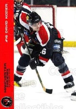 2003-04 UK British Elite Manchester Phoenix #9 David Kozier