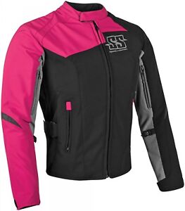 NOS SPEED AND STRENGTH 870679 BACKLASH JACKET PINK  BLACK SIZE WOMENS LARGE