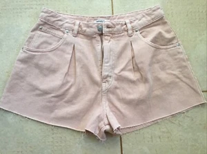 PULL & BEAR Cutoff Damen Jeans Shorts Peach/Nude Regular Eur 42 / UK 14 - Bild 1 von 6