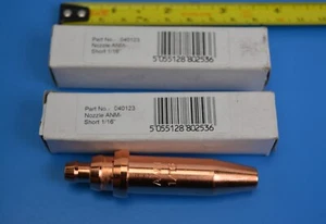 Boquilla corta de corte Weldspares 040123 A-Nm 1/16". 2 x Boquillas. - Imagen 1 de 3