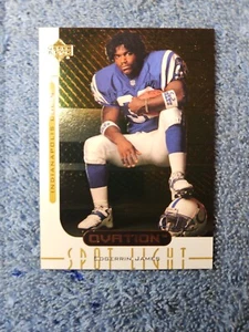Edgerrin James 1999 Upper Deck Ovation Spotlight Colts Football Card #OS4 - Bild 1 von 2