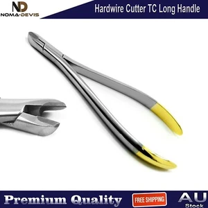 Dental Hard Wire Cutter TC Long Handle Braces Cut Orthodontic Instruments CE - Picture 1 of 4