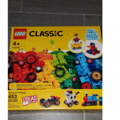 LEGO Classic Bricks and Wheels 11014 Building Kit New 2021 653pcs - Image 1 of 4