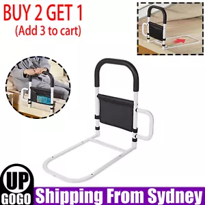 Safety Bed Rail Adult Elderly Adjustable/Organizer Pouch Home Stability/Support - Picture 1 of 12