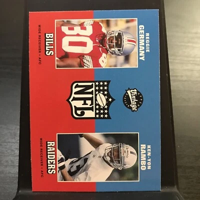 2001 Upper Deck Vintage #261 Reggie Germany RC/Ken-Yon Rambo RC Ohio State - Image 1 of 2