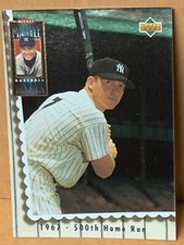 1994 Upper Deck MICKEY MANTLE HEROES NEW YORK YANKEES #70 1967 500th Home Run