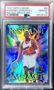 ( PSA 10 ) Anfernee Hardaway 1999-00 Topps Chrome Instant Impact Refractor #6 - Picture 1 of 2