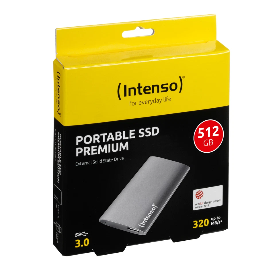 3823450 Intenso Premium Edition 512GB SSD extern (tragbar) ~D~ - Bild 1 von 1