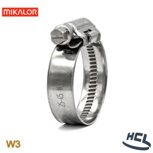 Mikalor ASFA High Torque Schlauchschelle | W3 & W4 | Schneckenantrieb | Edelstahl - Bild 1 von 16