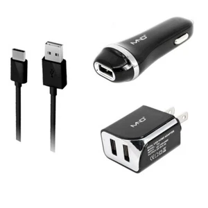 USB Type C Multi-Charger - Car and Home Charger for OnePlus 5, 3T, 3, OnePlus 2, - Picture 1 of 4