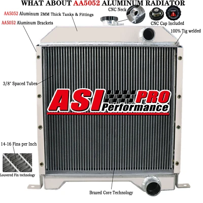 Radiador de 3 filas para minicargadoras Case 1840 1845C motor diésel #301877A2 Foto 1 de 4