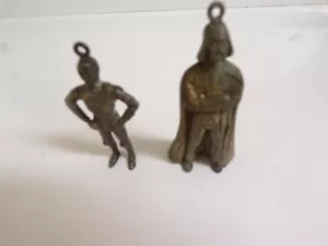 2 Star Wars Darth Vader 3" Figurine Bronze-like Statue-Plus - Picture 1 of 2