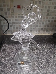 RCR Royal Crystal Rock - Ballerina Dancer - Glass Lead Crystal - Italian - Picture 1 of 6