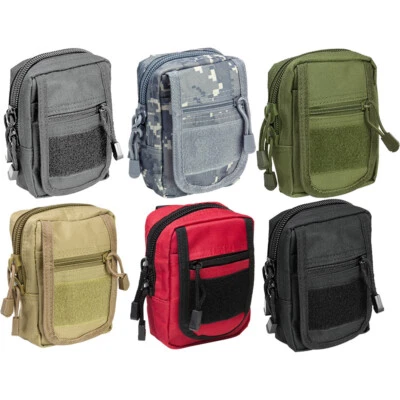 VISM Tactical Small Utility General Purpose MOLLE Pouch by NcSTAR CVSUP2934