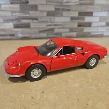 Anson Ferrari Dino 246 GT Red 1:18 Scale Diecast Vehicle Car Mint! No Box 